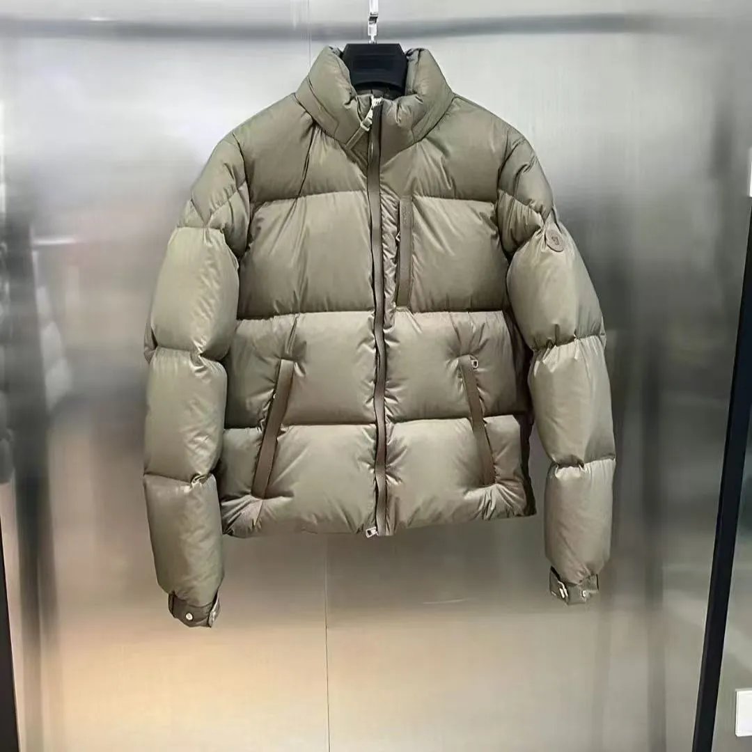 Moncler Velvet Down Jacket Dusty Pink Outerwear - 16