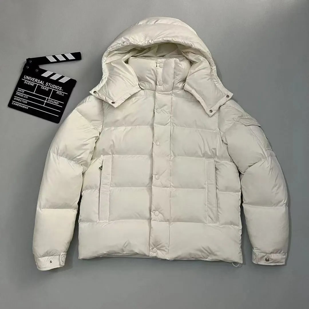 Moncler Velvet Down Jacket Dusty Pink Outerwear - 15