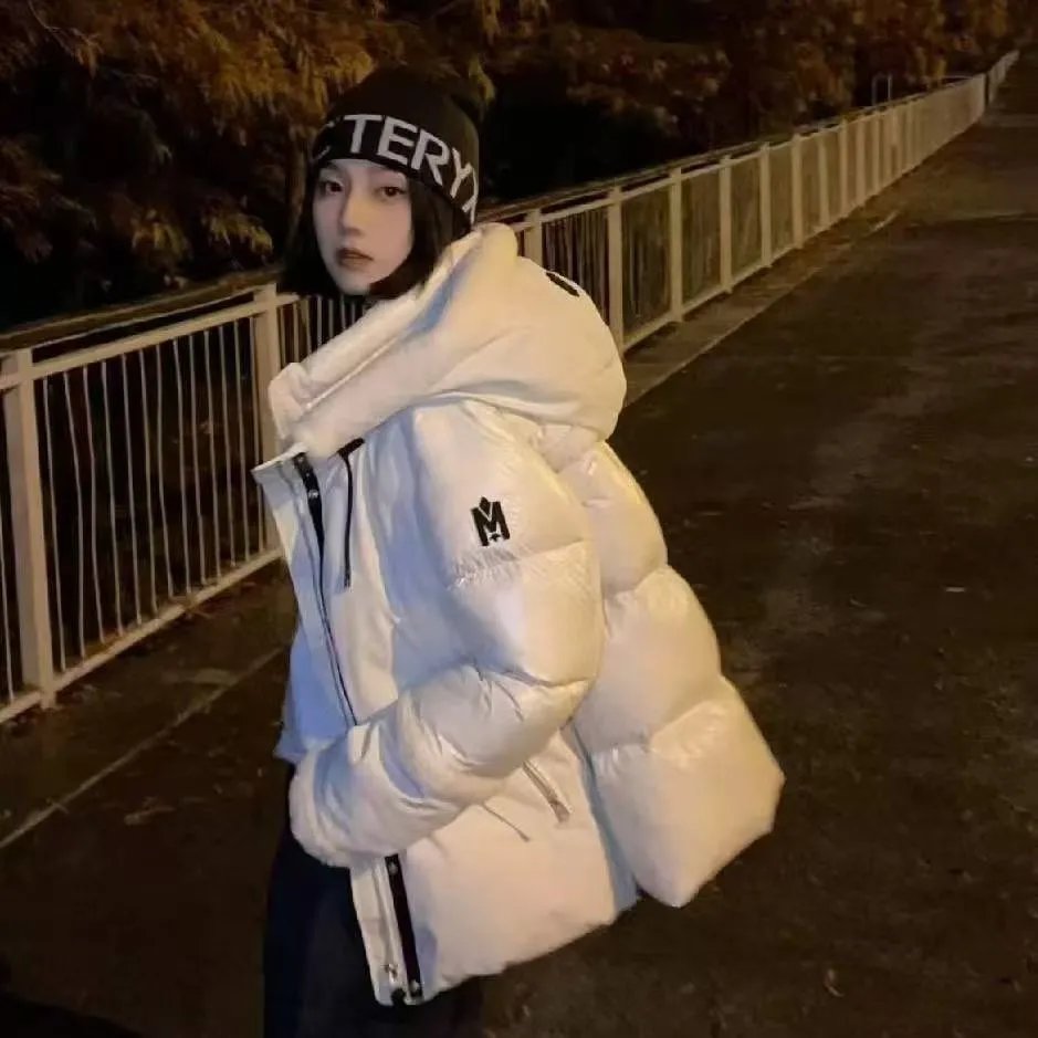 Moncler Velvet Down Jacket Dusty Pink Outerwear - 5