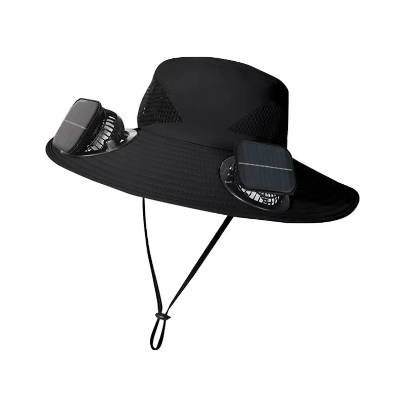 Unbranded Hats Solar-Powered Fan Sun Hat image 6