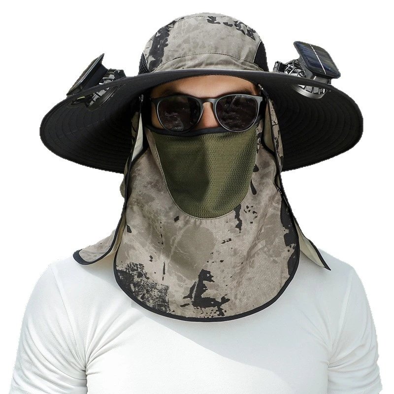 Unbranded Hats Solar-Powered Fan Sun Hat image 7