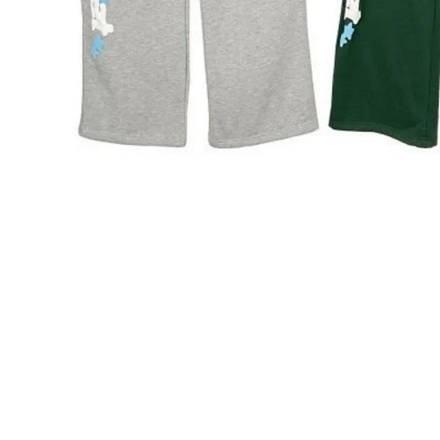 Broken Planet Trousers Fleece straight-leg with raised logo lettering product detail image 3