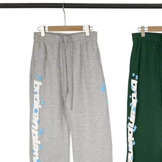Broken Planet Trousers Fleece straight-leg with raised logo lettering product detail image 2