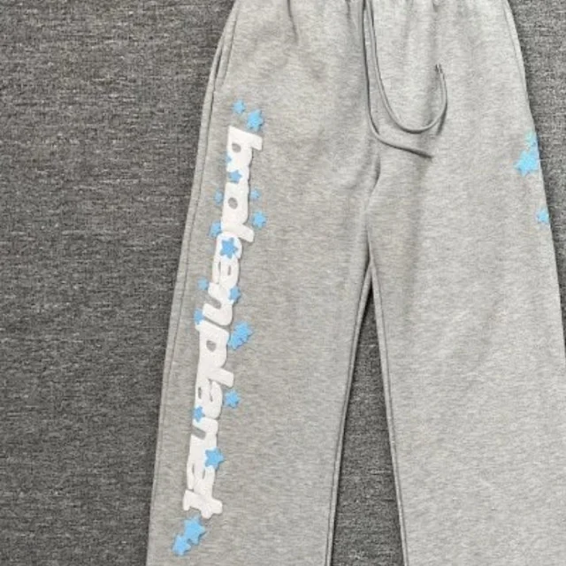 Broken Planet Trousers Fleece straight-leg with raised logo lettering product detail image 6