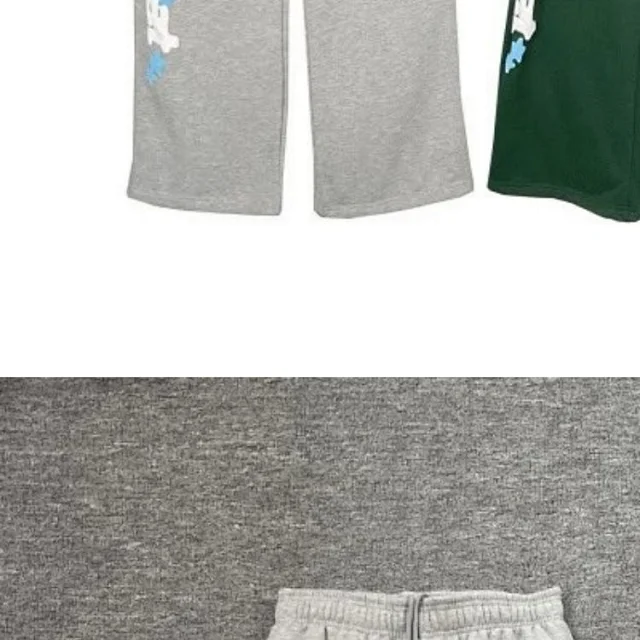 Broken Planet Trousers Fleece straight-leg with raised logo lettering product detail image 5