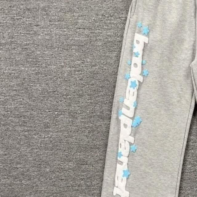 Broken Planet Trousers Fleece straight-leg with raised logo lettering product detail image 12
