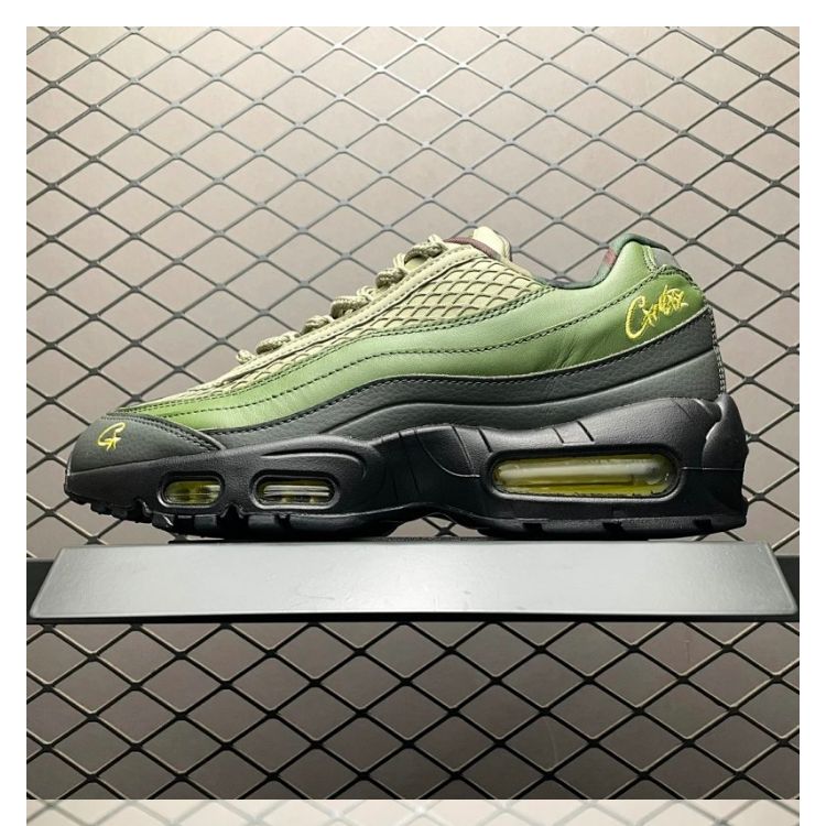Nike Air Max 95 Green Black Unisex Running Shoes