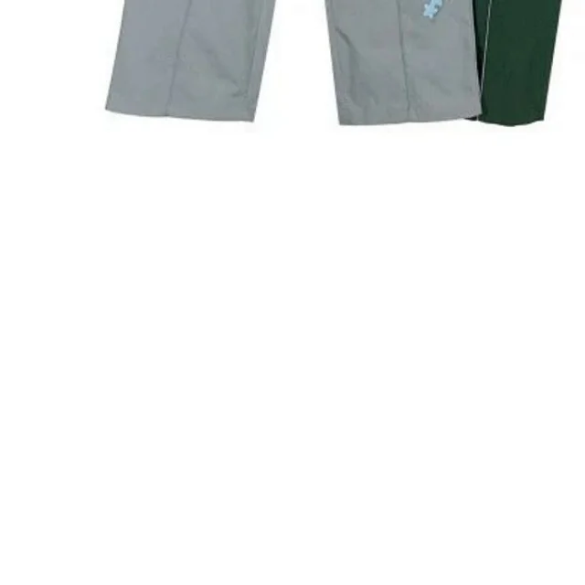 Broken Planet Trousers Drawstring straight-leg graphic product detail image 3