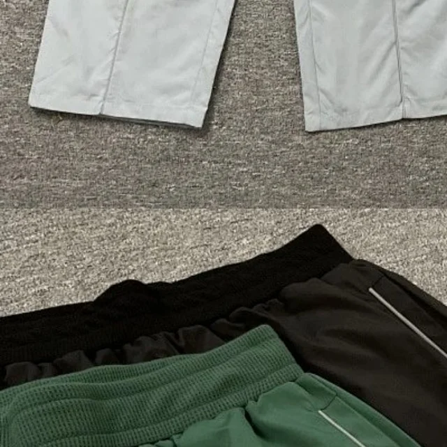 Broken Planet Trousers Drawstring straight-leg graphic product detail image 7