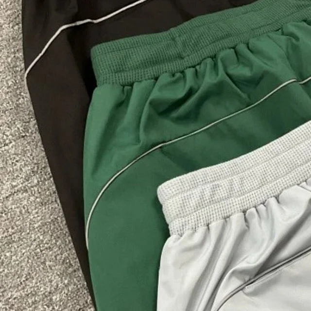 Broken Planet Trousers Drawstring straight-leg graphic product detail image 12