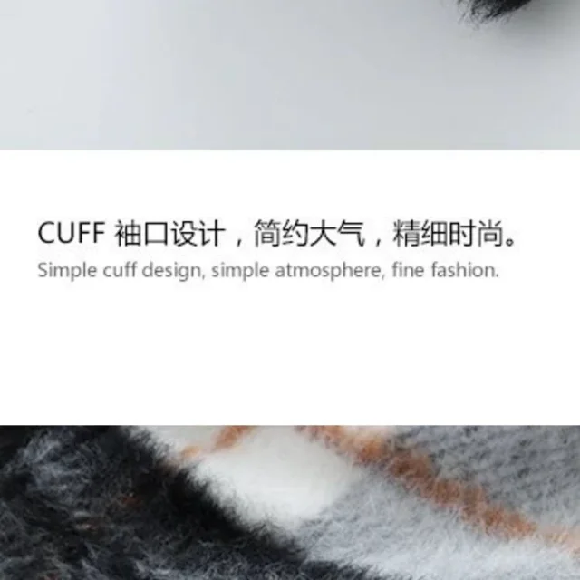 Unbranded Jackets Plaid fleece shirt jacket with chest pockets product detail image 17
