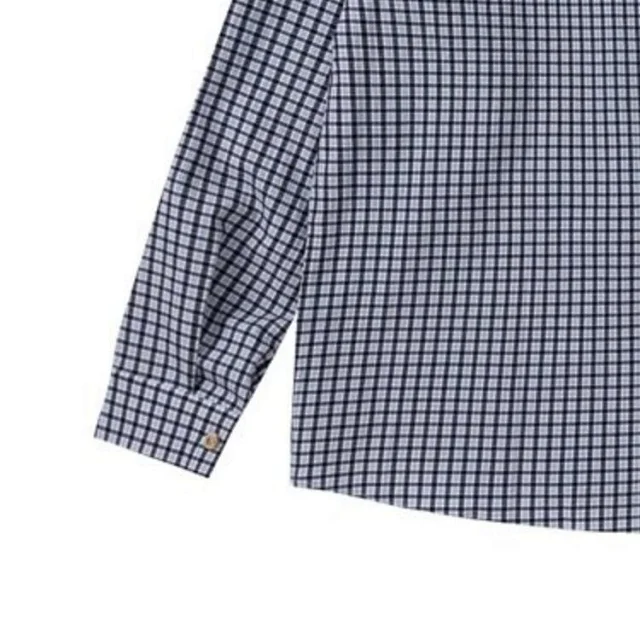 Unbranded Shirts Long-Sleeve Checkered Button-Up Shirt with Decorative Tie product detail image 12
