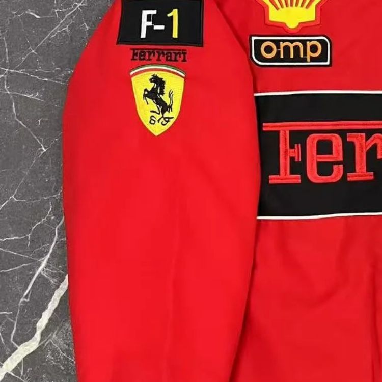 Lamborghini Racing-Style Full-Zip Track Jacket Black - 21