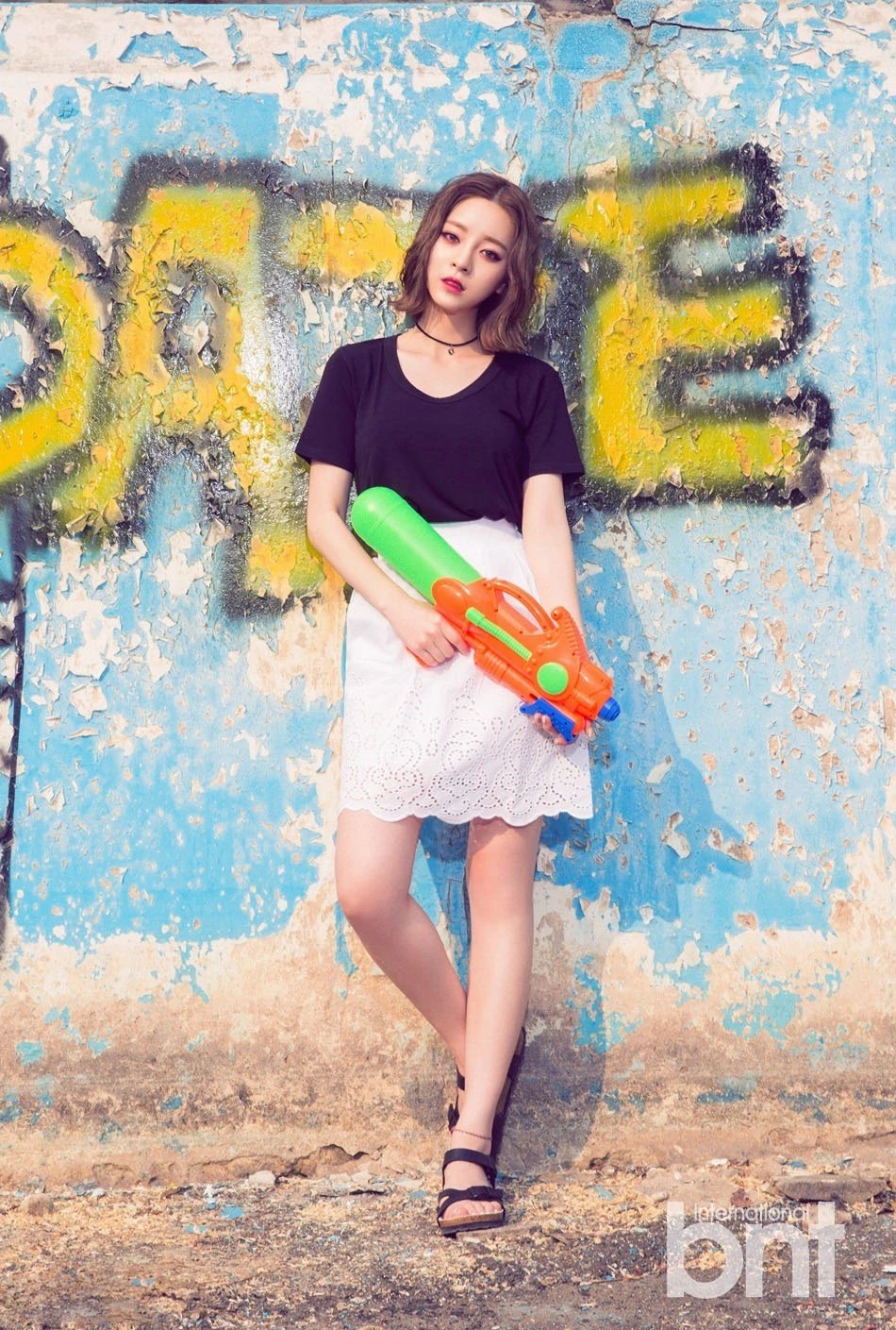 韩国女明星Tren-D夏日唯美写真照