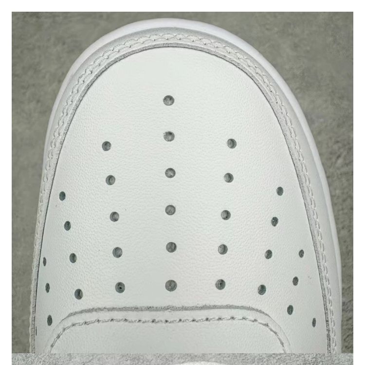 Nike Air Force 1 White Gray Hand Drawn Sneakers