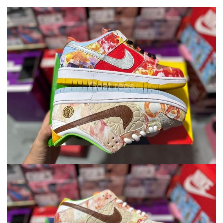 Nike SB Dunk Low Color Splash Skate Sneakers
