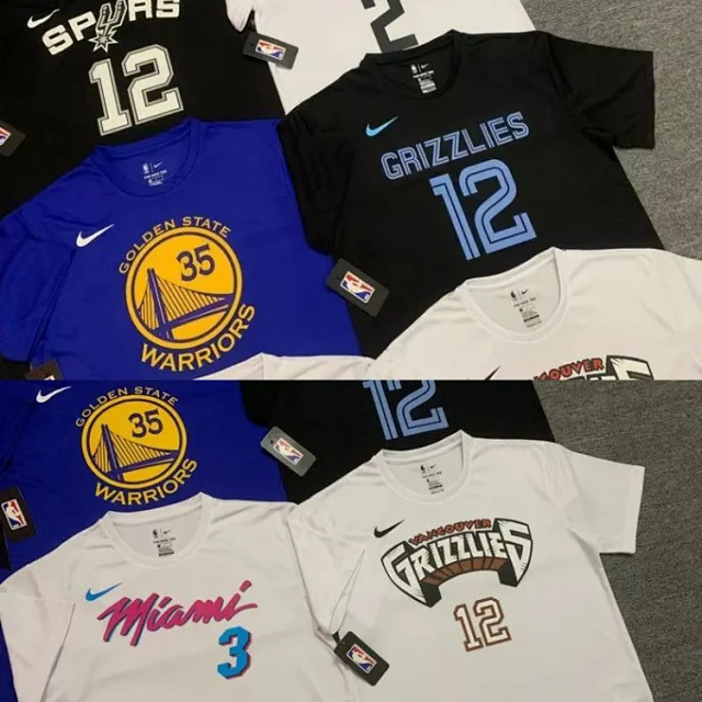 Nike T-Shirts NBA Golden State Warriors basketball graphic short-sleeve T-shirt product detail image 6