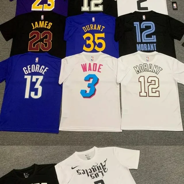 Nike T-Shirts NBA Golden State Warriors basketball graphic short-sleeve T-shirt product detail image 5