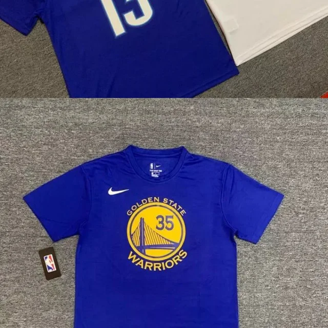 Nike T-Shirts NBA Golden State Warriors basketball graphic short-sleeve T-shirt product detail image 13