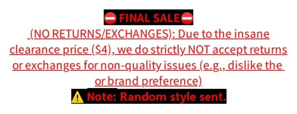 Random Brand Joggers Blind Box Assorted Colors Sweatpants - 3