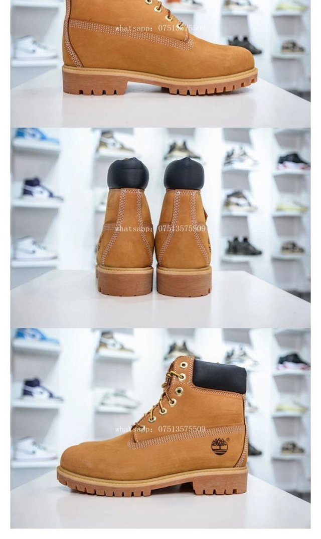 Timberland Classic Yellow Leather Waterproof Boots