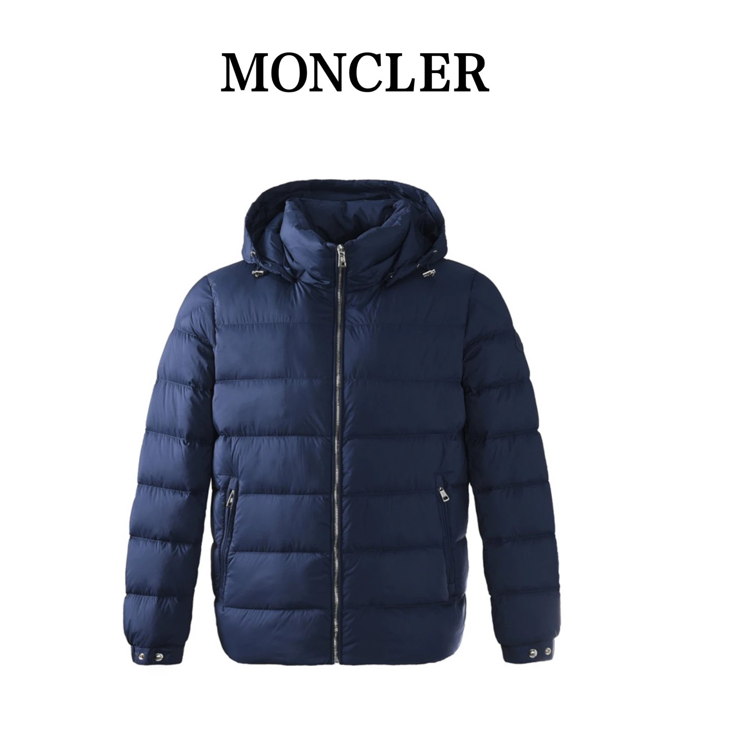 本地自取： Moncler/蒙口 26SS可拆卸帽子横向绗缝连帽羽绒服 采用新国标90白鸭绒填充，顶级版本，区分市面通货，附带质检报告