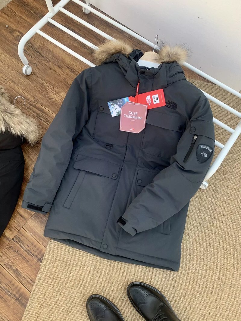 tnf 北面 极地可拆卸大毛领连帽 中长款羽绒服 团购价649元( 旗舰店