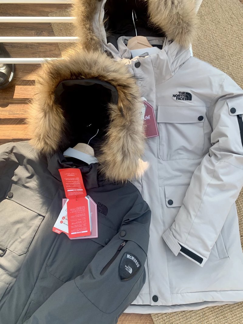 tnf 北面 极地可拆卸大毛领连帽 中长款羽绒服 团购价649元( 旗舰店