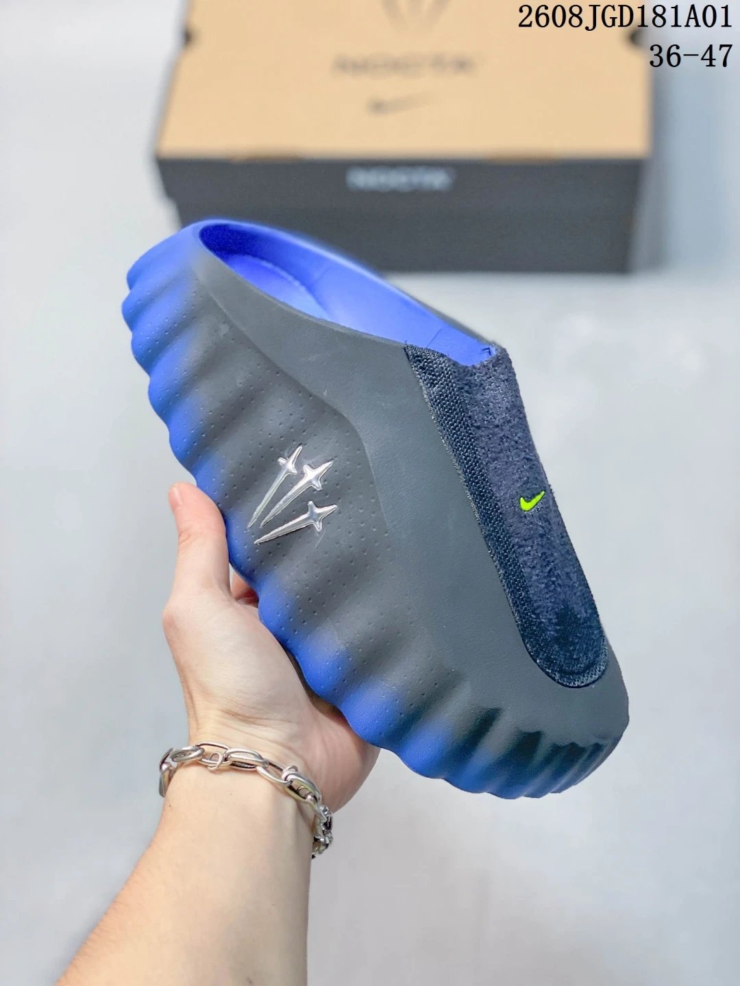 公司级耐克 Nike Mind 001 贴合舒适包头按摩拖鞋 三星711165RYY 36-47 08JGD181A01