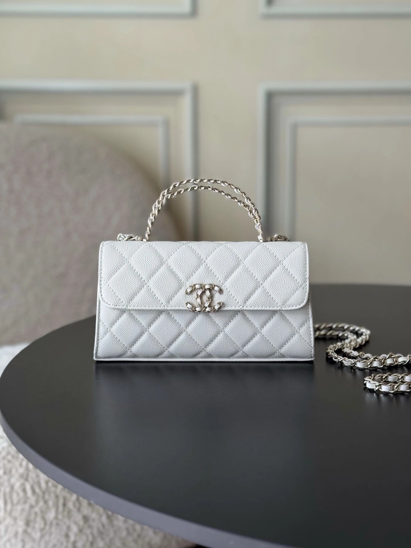 Chanel 25S 新款本季 最火的小球牛皮Kelly 手柄包