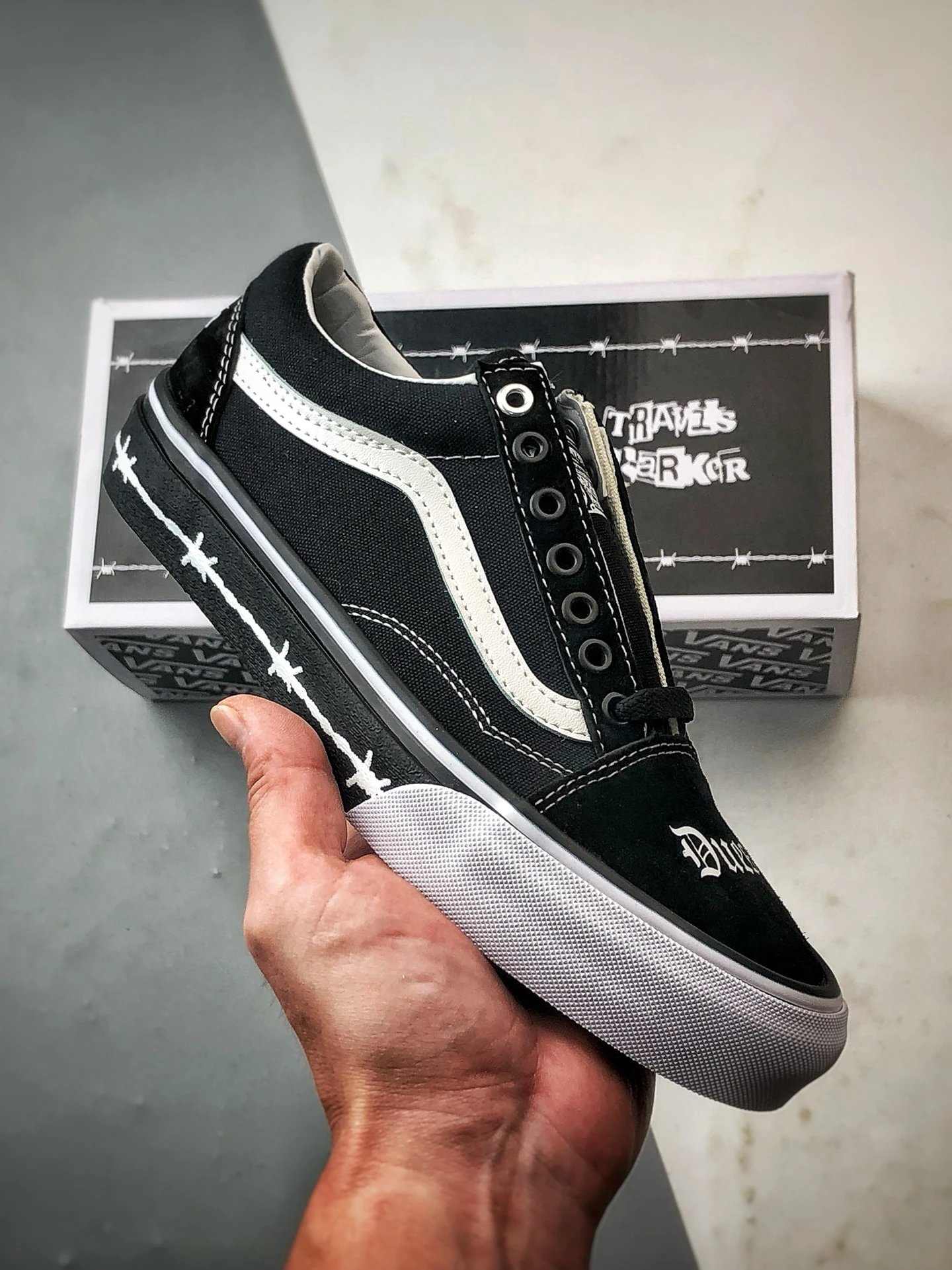 市面 顶级纯原 VAN Vans x Tra