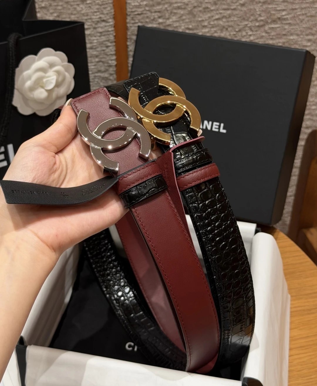 香家 Leather Belt 30mm 皮质腰