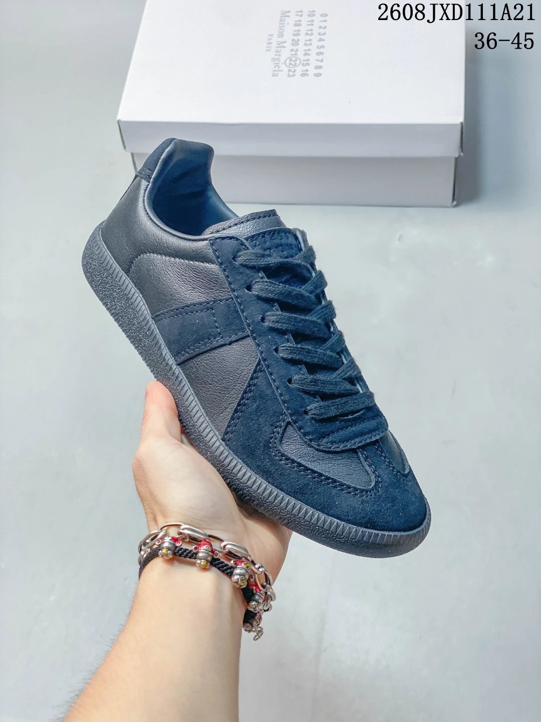 MMM Maison Margiela 梅森马吉拉 Replica Wedge 小牛皮低帮板鞋-2