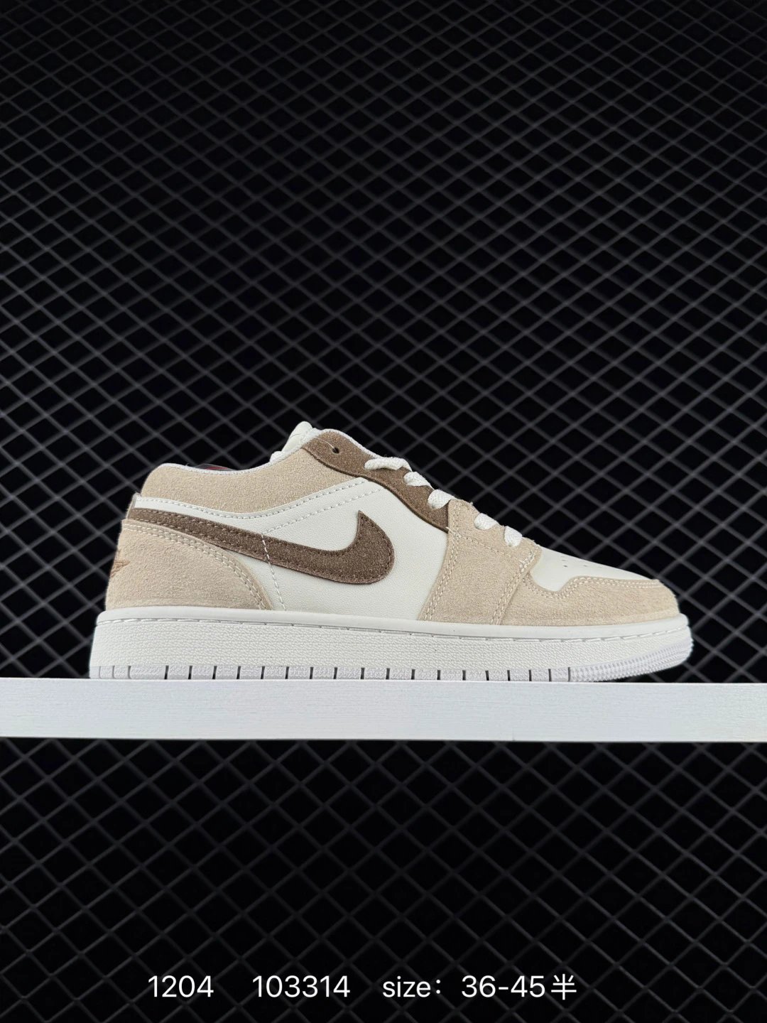 Air 1 x Travis Scott 1倒勾 乔一倒钩 低帮文化篮球鞋