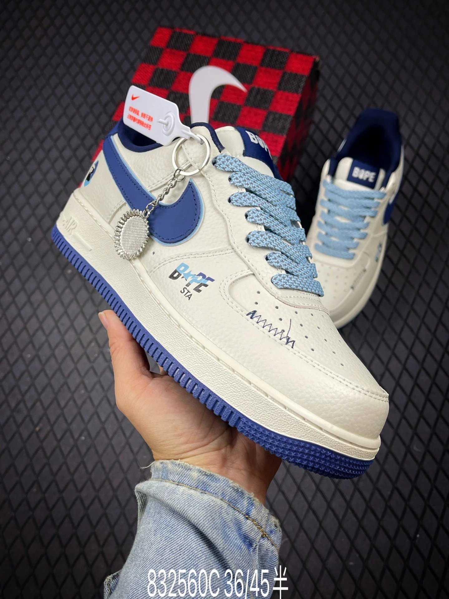 C 支持放店 公司级 NIKE AIR FORCE 1‘07 lv8 原楦头原纸板 打造纯正低帮空军版型 专注外贸渠道 全掌内置蜂窝气垫 原盒配件 原厂中底钢印、拉帮完美
