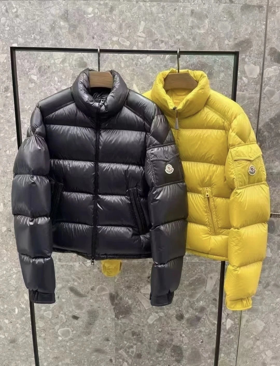 Moncler Levitha男士立领短款羽绒夹克外套.2025全新王牌经典.完全不挑人,永久不过时.柜台实拍参考