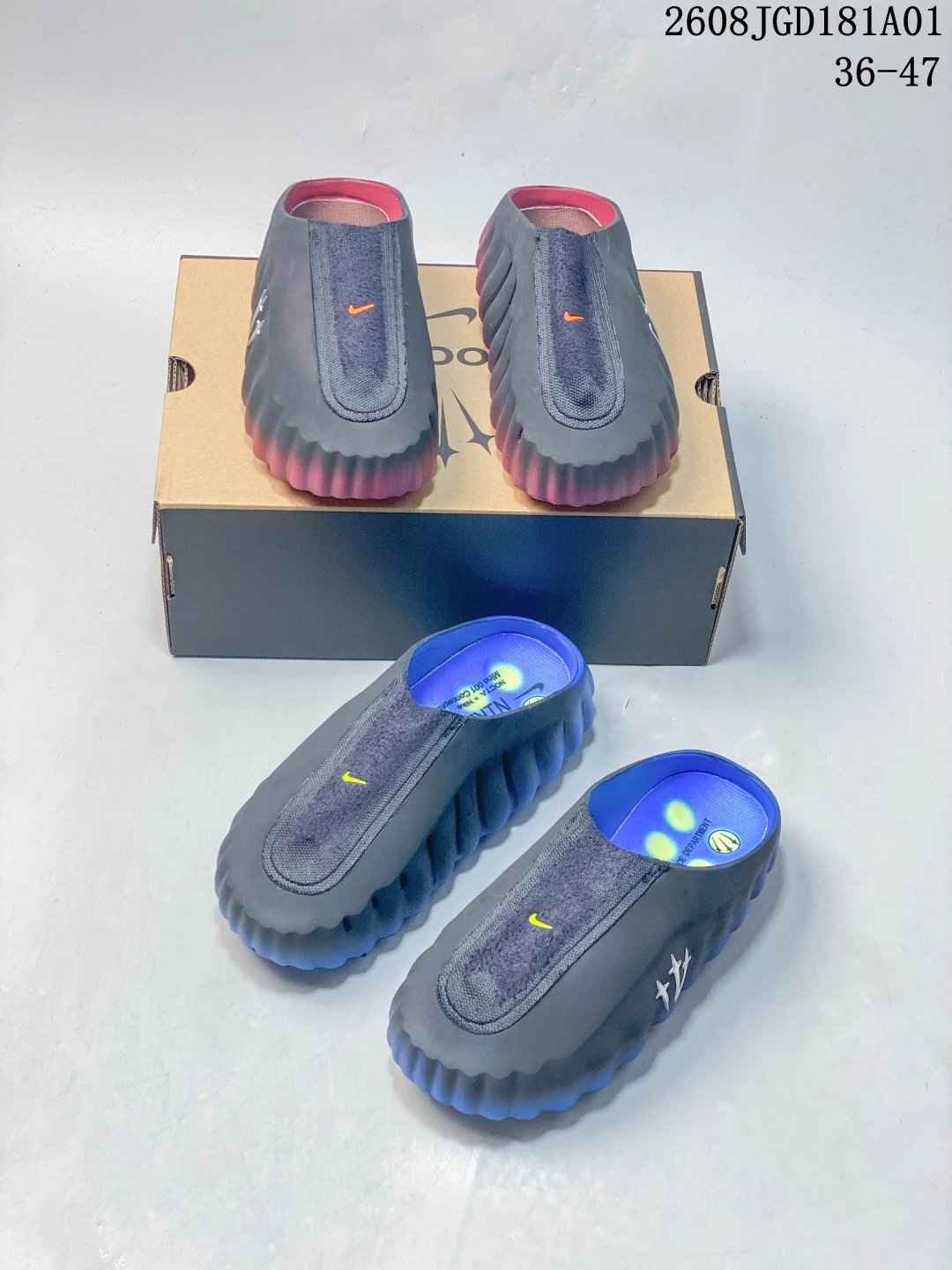 耐克 Nike Mind 001 贴合舒适包头按摩拖鞋 三星711165RYY 36-47 08JGD181A01