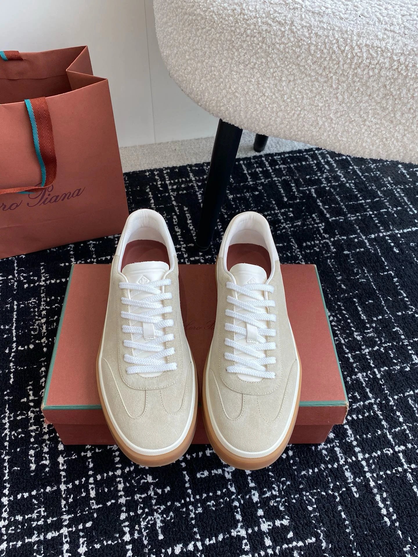 Loro Piana Tennis walk系列 德训鞋 休闲-4