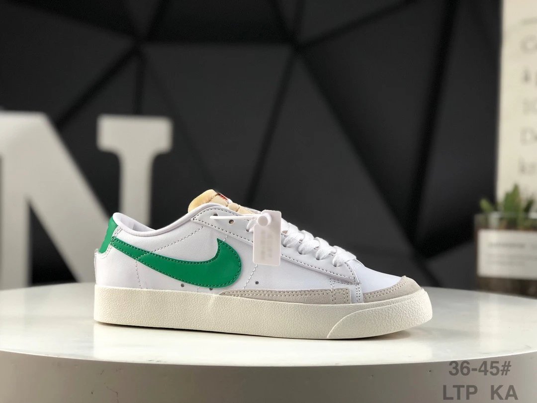 公司级带半码耐克Nike SB Blazer Zoom经典运动休闲鞋滑板鞋开拓者低帮滑板鞋-2