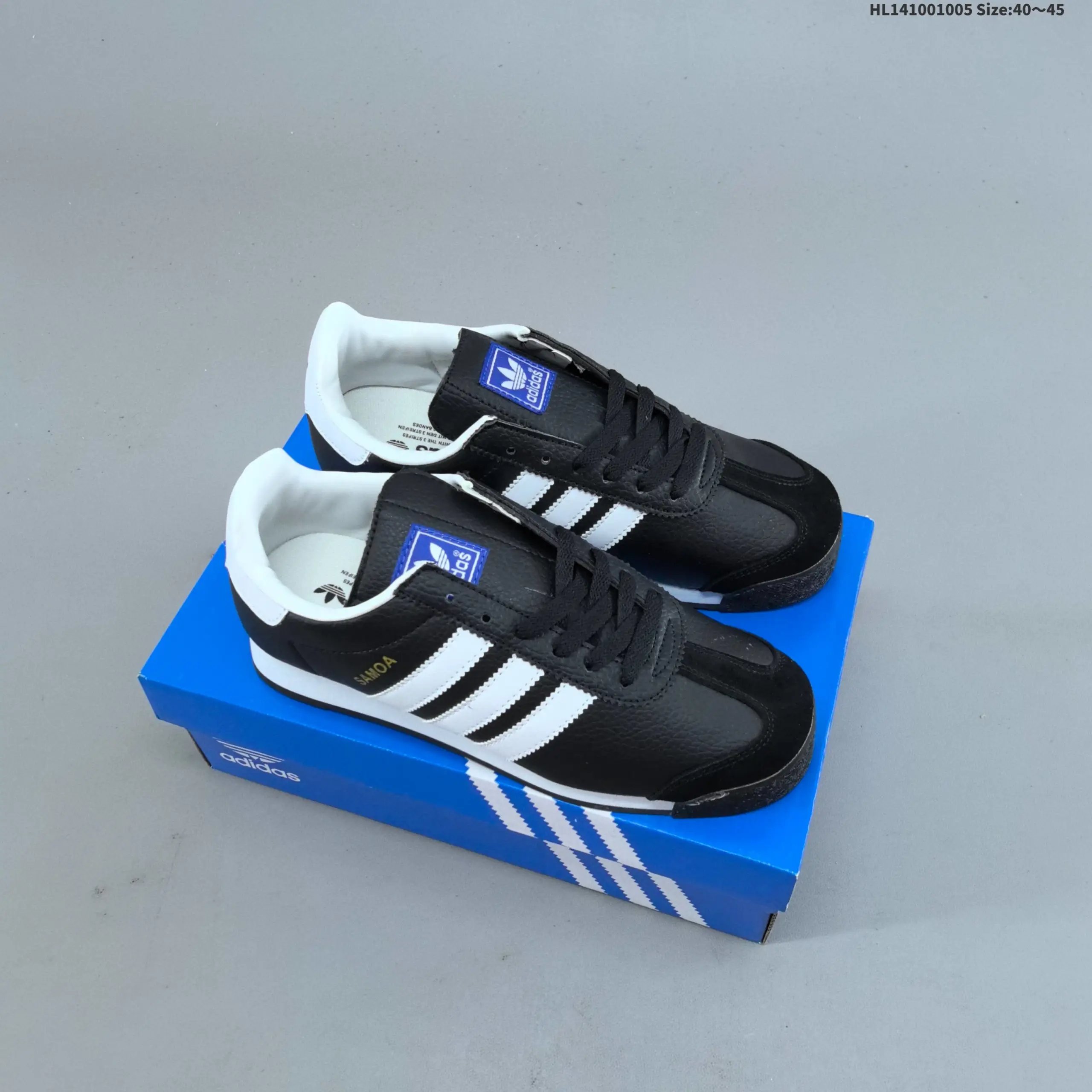集合 阿迪达斯 Adidas originals Samoa 运动舒适 耐磨 低帮生活休闲鞋 编号：HL141001005