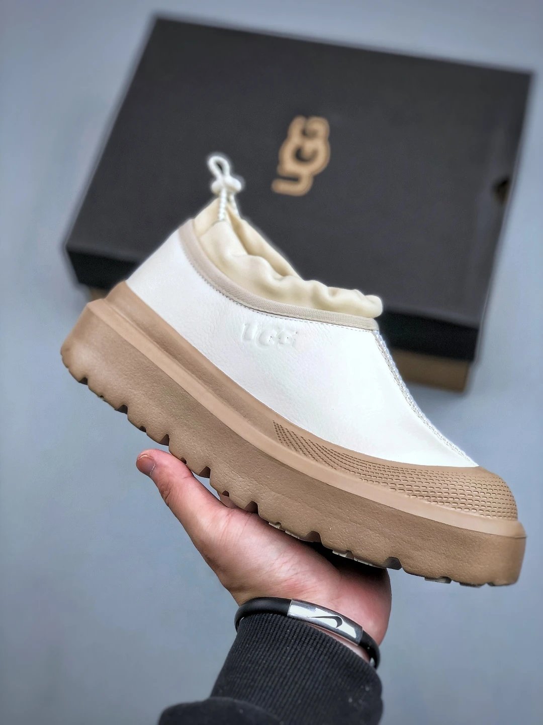 王一博同款，最新官方改版新款哦！平台外贸专供 UGG Tasman GTX 冬季中性小土豆雪地鞋 1172790 十年品牌制鞋代工厂生产线出品 注重每一处细节 隆丰A级真羊皮毛一体 完全遵循ZP工艺流