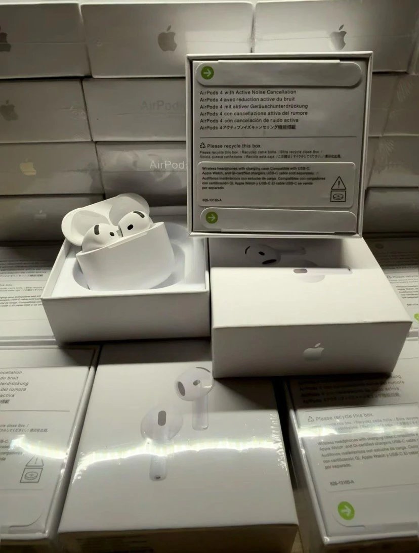 ANC主动降噪新款出货七代顶配版 AirPods4 耳机 购入开模 原装壳料数据 重量尺寸同步 充电仓内置指示灯 带双击触摸弹窗功能 支持IOS18系统弹窗 功