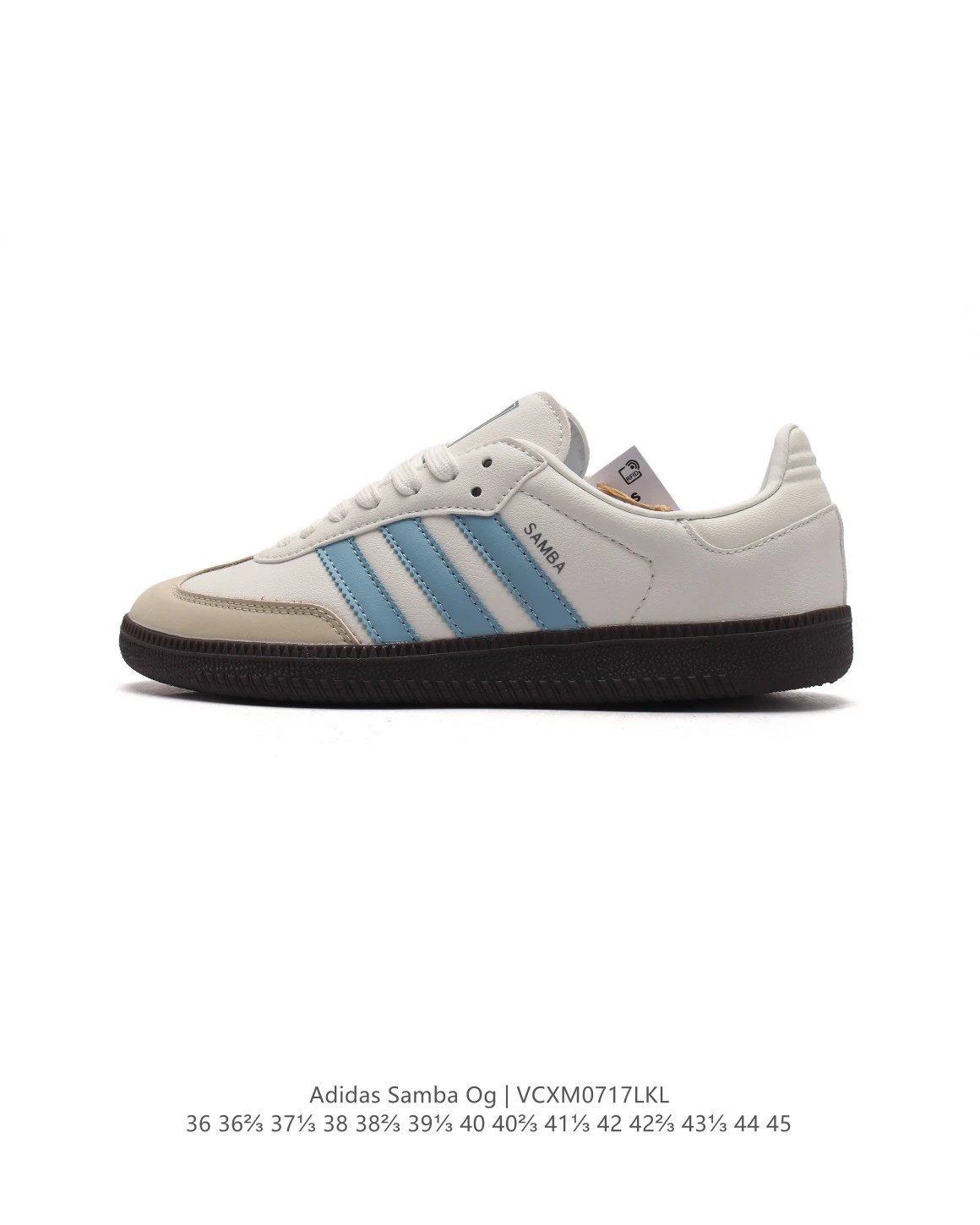公司级阿迪达斯 德训鞋 ADIDAS ORIGINALS SAMBA OG SHOES 经典运动鞋小白鞋「T头鞋」 彰显休闲摩登风情的时尚经典鞋