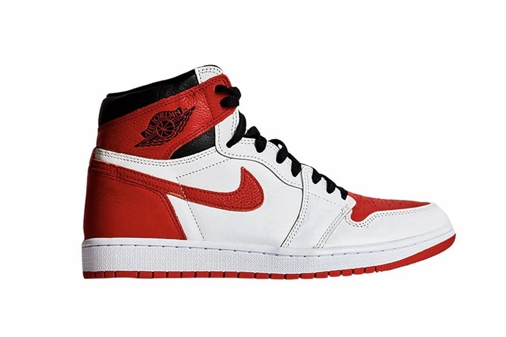 Jordan Air Jordan 1 High White Red Black Sneakers