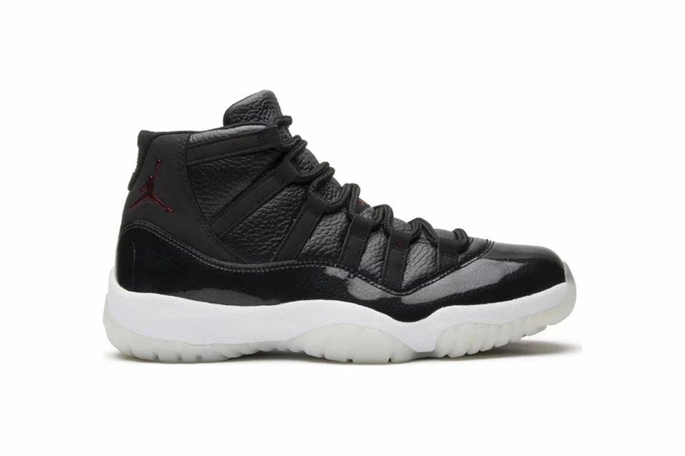 Jordan Air Jordan 11 Image Black Red Sneakers