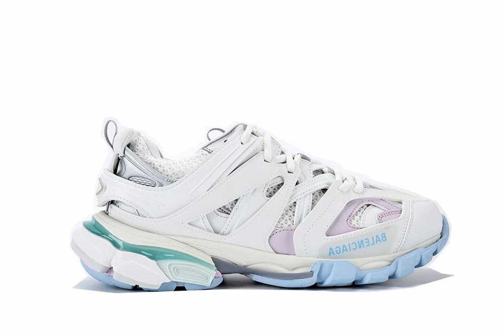 Balenciaga Track White Blue Sneakers
