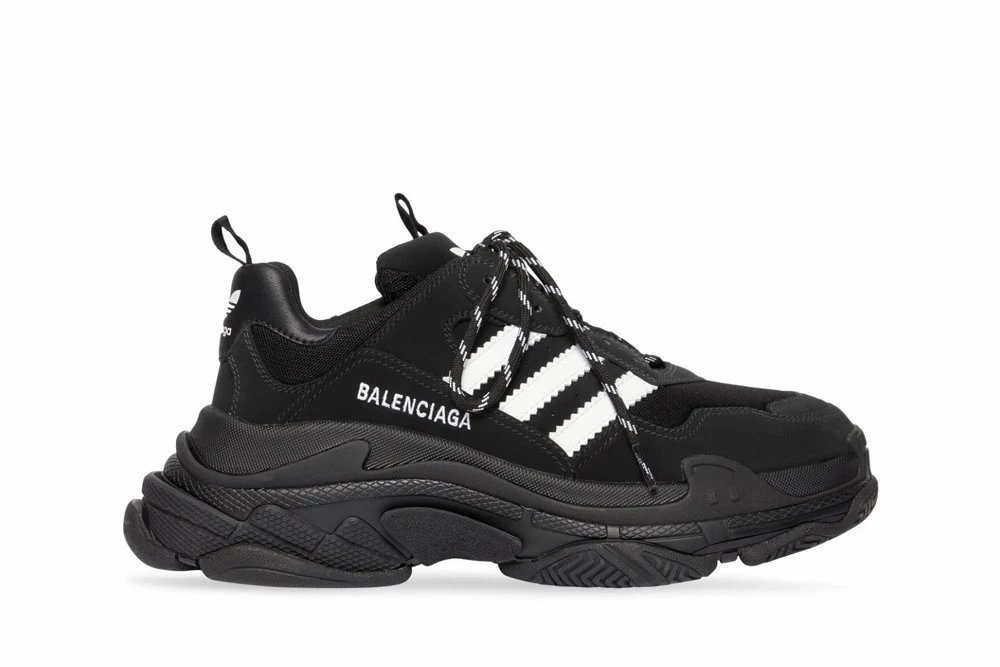 Balenciaga Triple Black White Sneakers