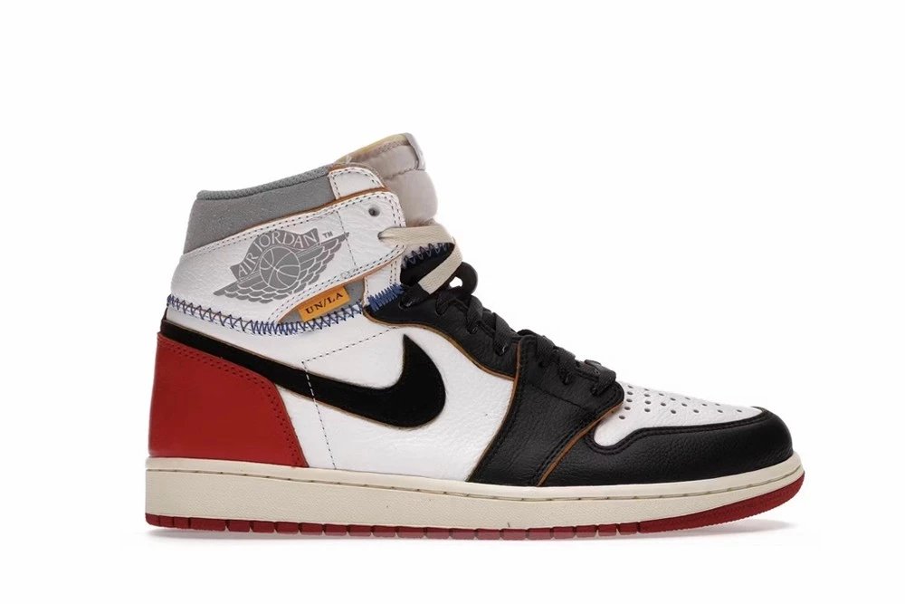 Jordan Air Jordan 1 High Black White Red Sneakers