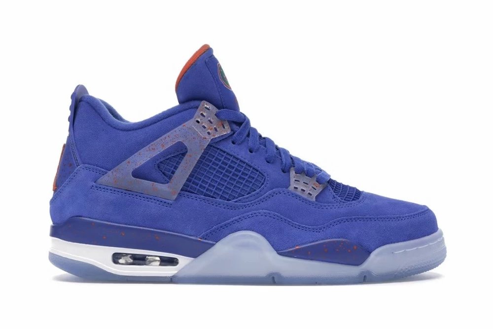 Jordan Air Jordan 4 Image Blue Orange Sneakers