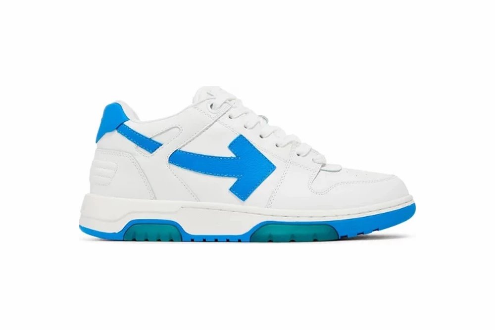 Off-White Out of Office White Blue Sneakers